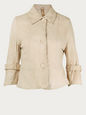 DOMA JACKETS BEIGE L DOM-T-2788BELTSLEEVE