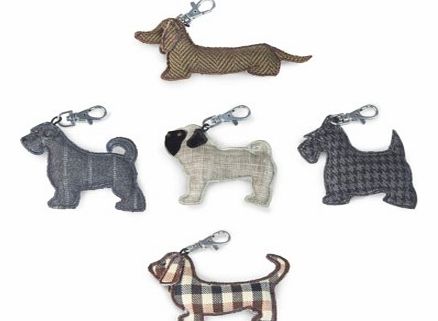 DORA Designs Dog Keyring 5067