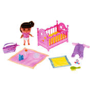 the Explorer Baby Dora Bedtime Playset