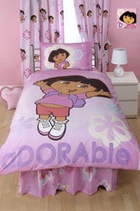 Dora the Explorer `dorable`Single Duvet Cover Set