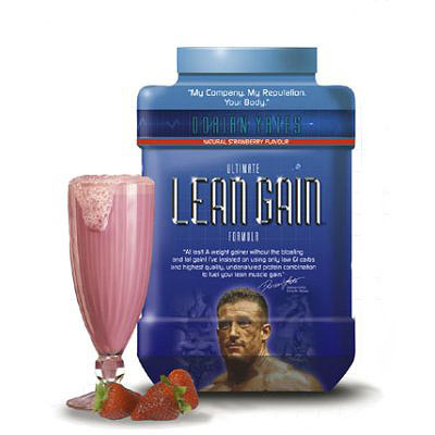 Dorian Yates Ultimate Lean Gain 2kg or 4kg Tub (DY14 Chocolate 4kg)