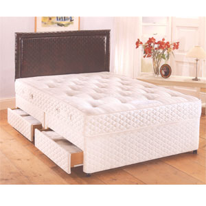 Backcare Elite 4FT 6` Double Divan Bed