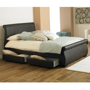 Montana 5FT Kingsize Leather Bedstead