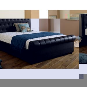 Rio 5FT Kingsize Leather Bedstead