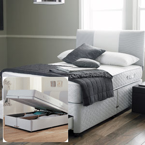 Torino 3FT Single Ottoman Bed