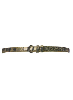 Dorothy Perkins Animal foil skinny belt