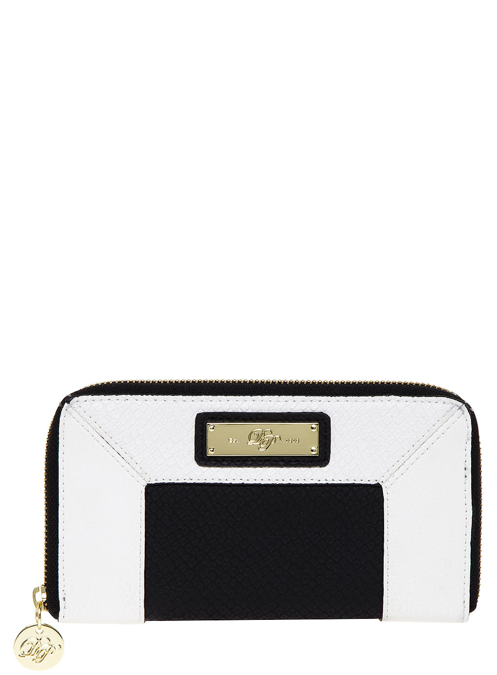 Black and White Zip Purse 18344532