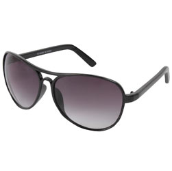 Black aviator sunglasses