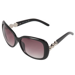 Black ball detail sunglasses