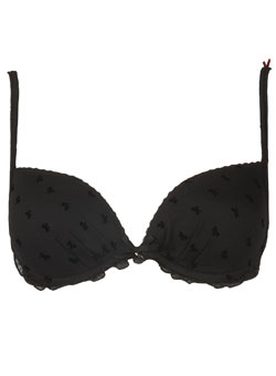 Dorothy Perkins Black bow bra