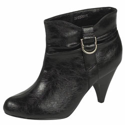 Dorothy Perkins Black buckle boots