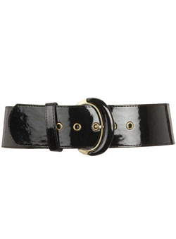 Dorothy Perkins Black buckle waist belt