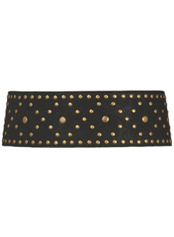 Dorothy Perkins Black diamond stud belt