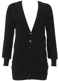 Black girlfriend cardigan