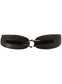 Dorothy Perkins Black hook elastic belt