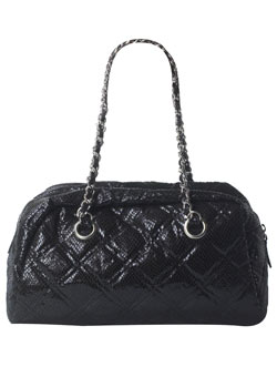 Dorothy Perkins Black quilt chain bag