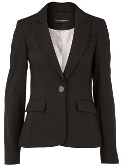 Black suit jacket