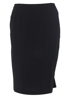 Dorothy Perkins Black triple stripe skirt
