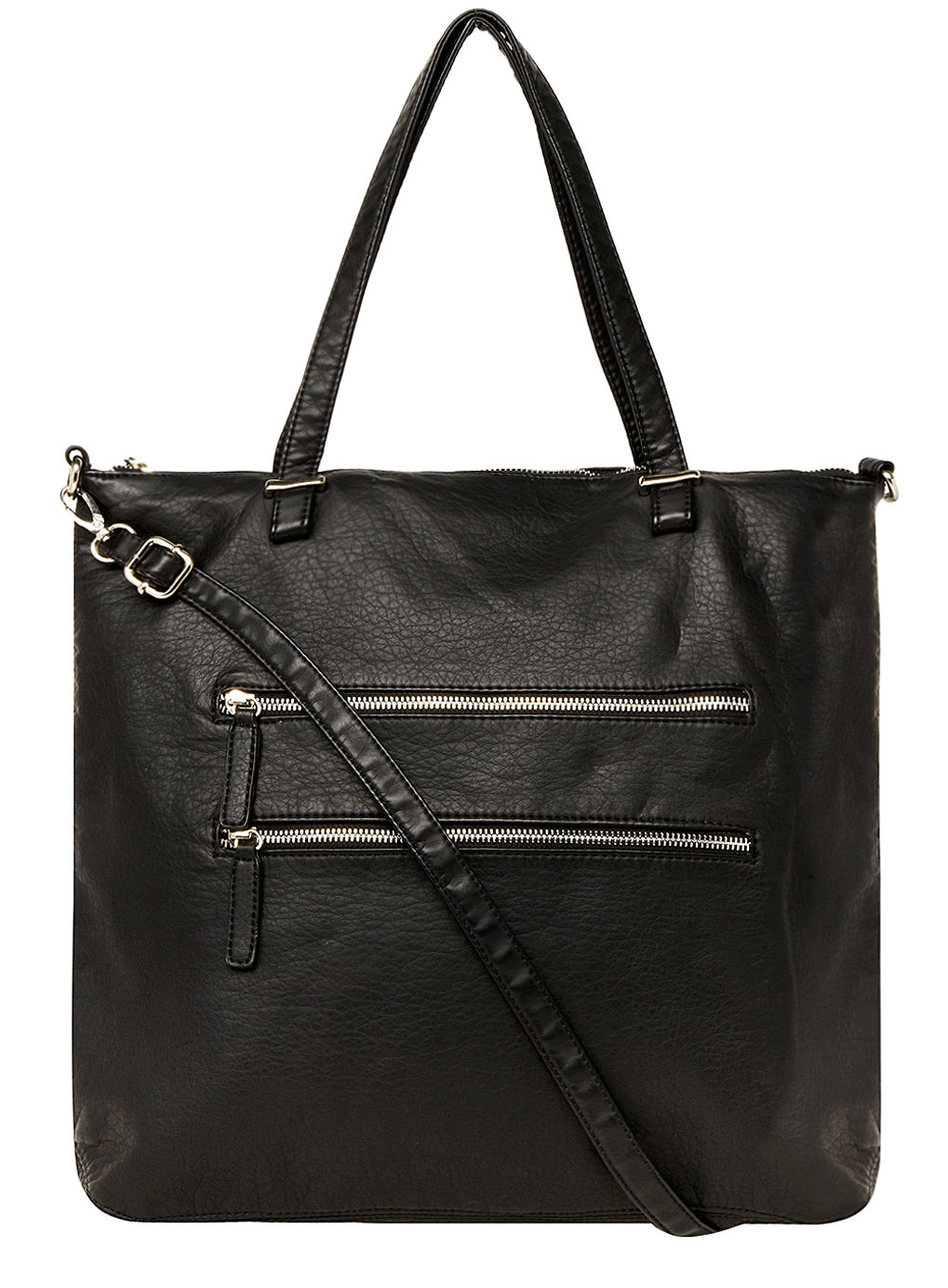 Black washed shopper 18340110