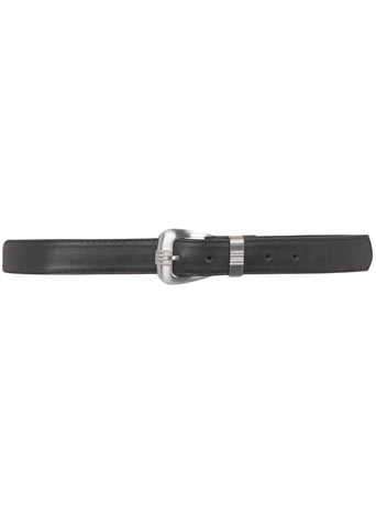 Black western jean belt