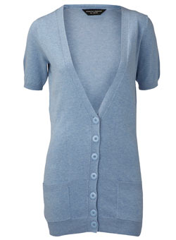 Dorothy Perkins Blue long line cardigan