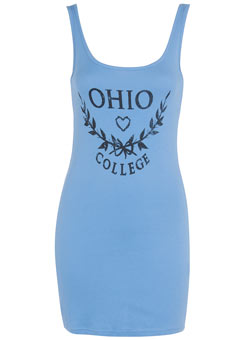 Dorothy Perkins Blue long line Ohio vest