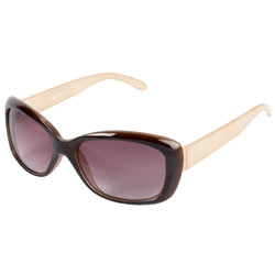 Dorothy Perkins Brown small plastic sunglasses