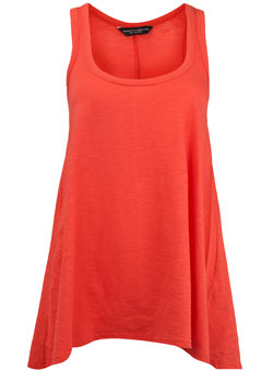 Dorothy Perkins Coral drape vest