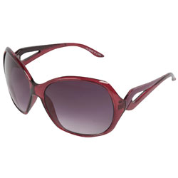 Cranberry tonal arm sunglasses