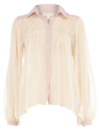 Dorothy Perkins Cream chiffon blouse DP91000096