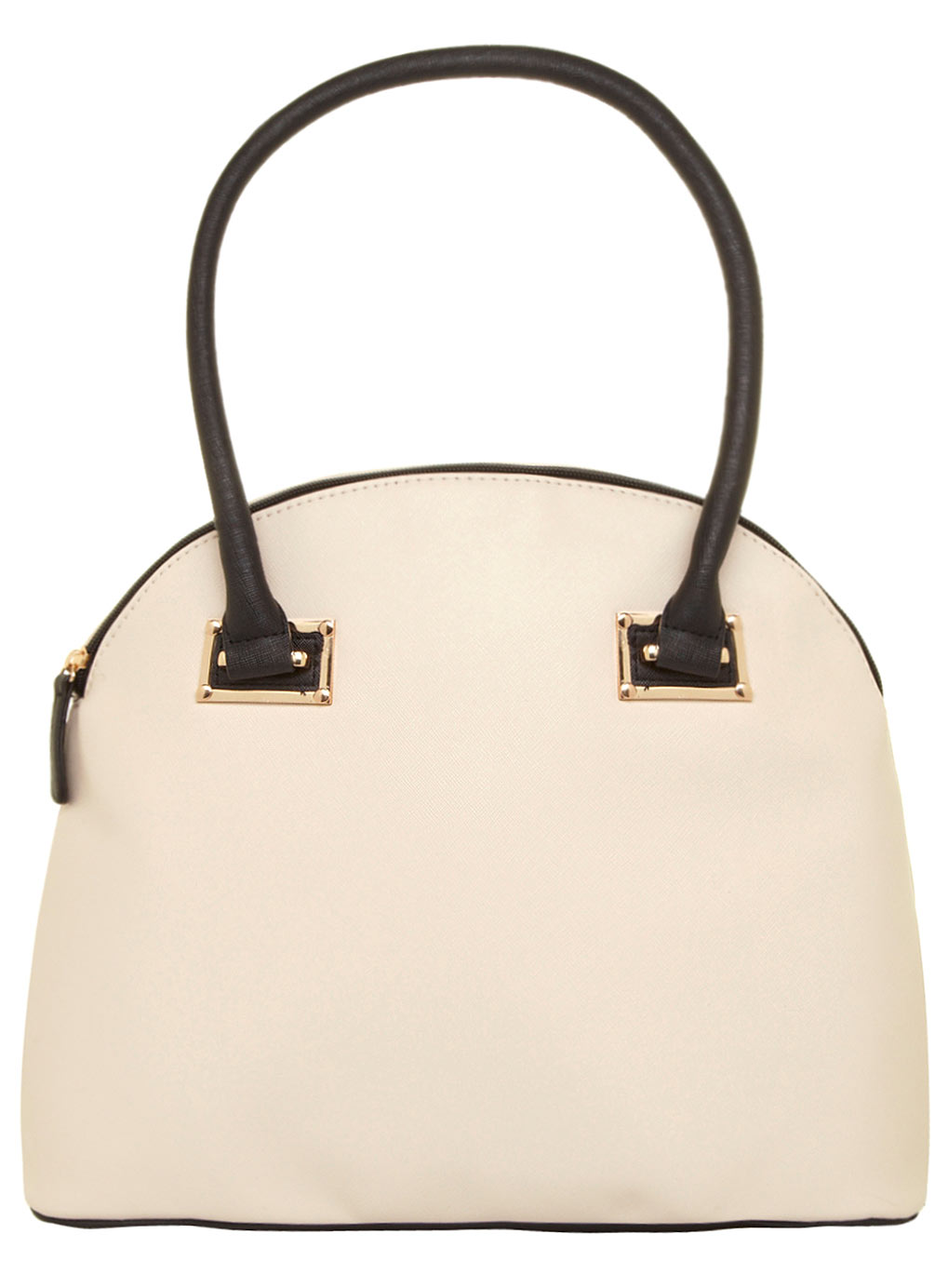 Cream large bowler bag 18345132