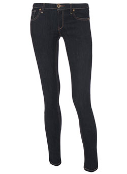 Dorothy Perkins Dark rinse super skinny jeans