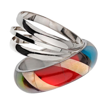 Diagonal bangle pack