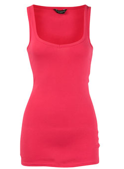 Dorothy Perkins Fuschia v-neck vest