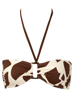 Dorothy Perkins Giraffe bandeau top