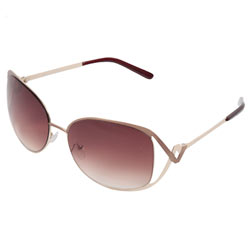 Gold contrast sunglasses