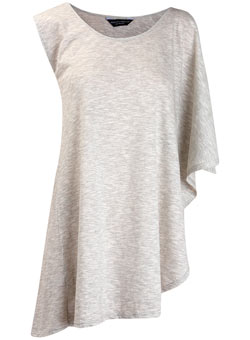 Dorothy Perkins Grey flare side tunic