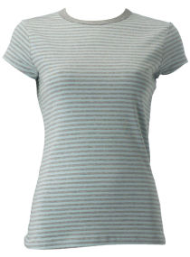 Dorothy Perkins Grey/mint short sleeve crew