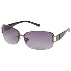 Dorothy Perkins Grey rimless sunglasses