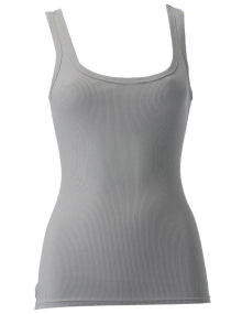 Dorothy Perkins Grey scoop neck