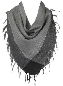 Dorothy Perkins Grey sparkle check scarf