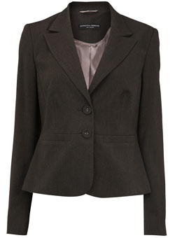 Grey suit jacket