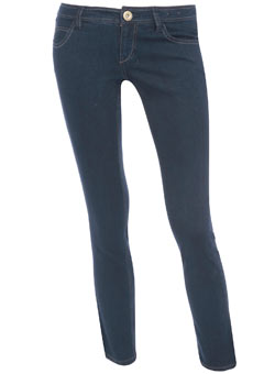 Dorothy Perkins Indigo stitch skinny jeans