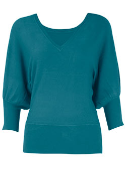 Dorothy Perkins Jade batwing jumper