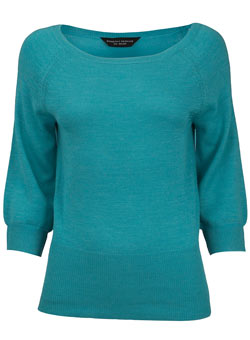 Dorothy Perkins Jade slash neck jumper