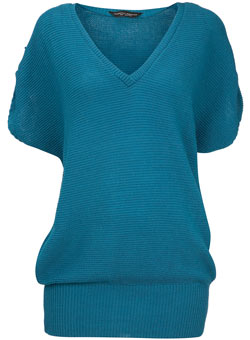 Dorothy Perkins Jade v-neck tabard jumper