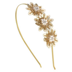 Dorothy Perkins Leather Flower Headband