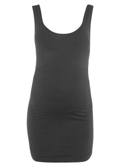 Dorothy Perkins Mamalicious black seamless tank top