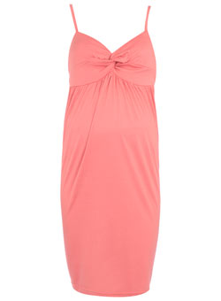 Dorothy Perkins Mamalicious coral dress