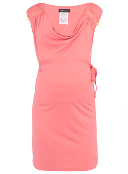 Dorothy Perkins Mamalicious peach tunic